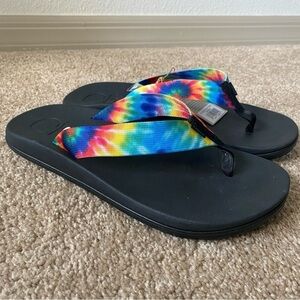 Chaco | Men's Chillos Flip Flop Sandals Tie Dye Size 10 NWT